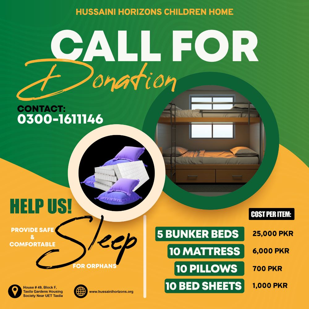 Donate to Hussaini Horizons